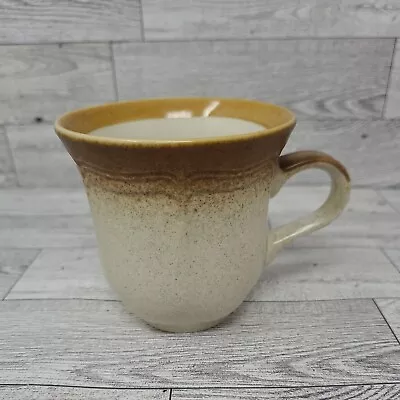 Vintage Mikasa Whole Wheat Coffee Teacup 8 Oz E8000 Stoneware Replacement 3 1/2  • $4