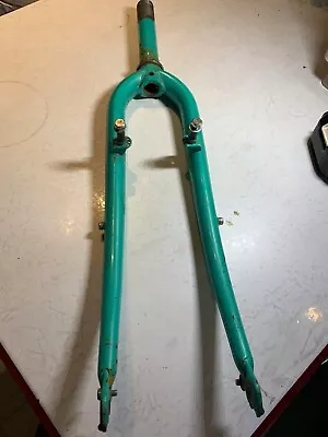 Vintage Tange Fork Touring Gravel Steel 1   26  X 5 1/4  W/ Low Rider Bosses • $75