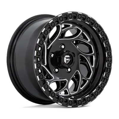 15 Inch Black Wheels Rims Fuel Offroad Runner OR D840 5x5.5 Lug -19mm Set Of 4 • $1024