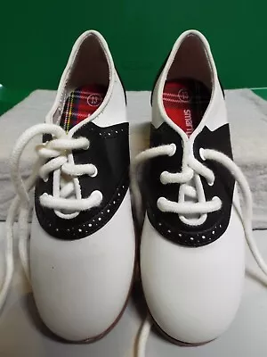 $24.99 • Buy Smart Fit Saddle Shoe S - White & Black - Size 13 - Non Marking - New 