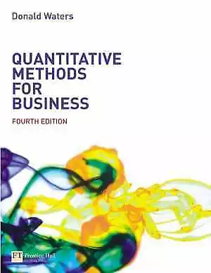 Quantitative Methods For Business - Paperback By Waters Donald - Good • $11.16