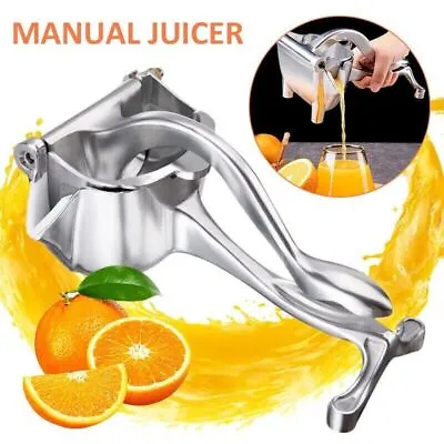 Orange Lemon Fruit Juicer Manual Juicer Squeezer Hand Press Machine Kitchen/Home • £9.97