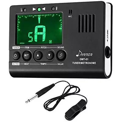 Donner Digital Metro Nome Tuner Tone Generator 3 In 1 Guitar/Piano/Trumpet/Croma • $37.78