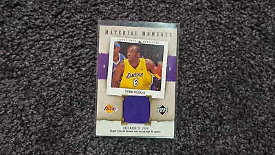 2005-06 Upper Deck Ud Portraits Material Moments Game Jersey Kobe Bryant • $99.99