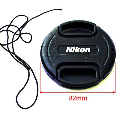 82mm Nikon Lens Cap Cover Keeper Front For Canon Nikon D5 D800 D3200 D5200 D7100 • $19.94