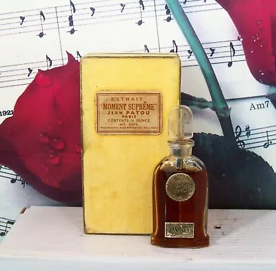 Jean Patou Moment Supreme Parfum / Perfume 0.5 Oz. Vintage. WB • $249.99