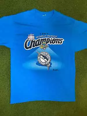 1997 Florida Marlins - World Series Champions - Vintage MLB T-Shirt (Large) • $48