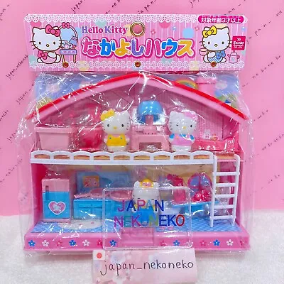 $57.60 • Buy Sanrio Hello Kitty Cute Nakayoshi House Doll Figure Toy Japan Limited