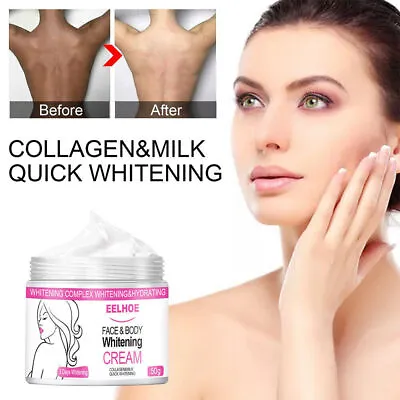 $8.99 • Buy 2022 Dark Skin Permanent Bleaching Cream Body Whitening Lightening Brightening