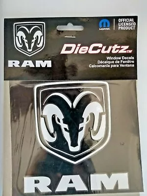 RAM DieCutz Window Decals Mopar Official Licensed Producut Dodge Ram Tough • $9.99