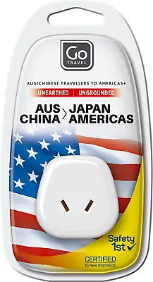 $11.73 • Buy Go-Travel Aus-Usa/Japan Adaptor