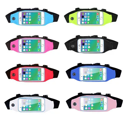 New Waterproof Sport Running Gym Waist Belt Bag Cover Case For IPhone 6 6S Plus • $8.03