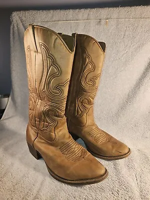 Coconuts By Matisse Boots Women's 9.5 Legend Brown Pull On Western Cowboy • $32