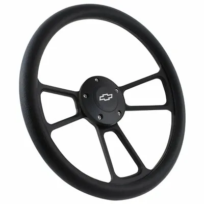 Steering Wheel Kit Black Vinyl & Black Billet 1995-2002 Chevy Full Size Trucks  • $224.99