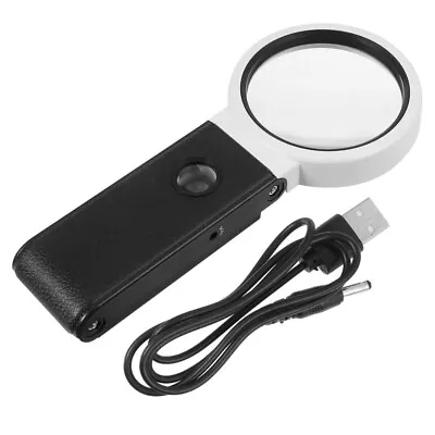  Desktop Magnifier Plastic Glasses Magnifiers For Craft Work Table Lamp • £15.45