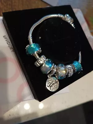 Genuine Pandora Bracelet With Charms • $270