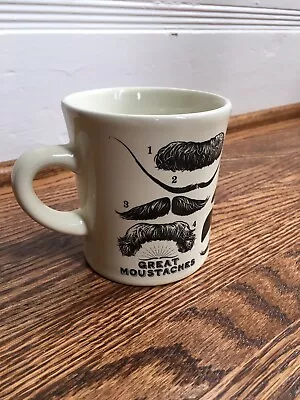 Great Moustaches Collectible Coffee Cup Mug 12oz Mustache • $12.95