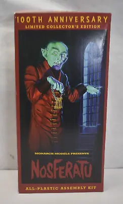 Nosferatu 100th Anniversary Monarch Limited Collectors Edition Model Kit New • $59.99