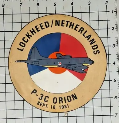 Netherlands P-3C Orion Decal • $10