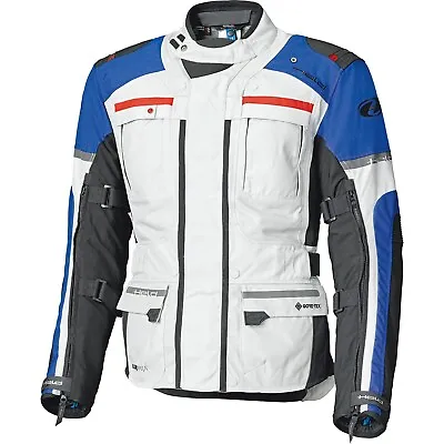 -HELD- Carese Evo Men's Motorcycle Jacket Waterproof With Protector Grey-Blue • $823.91