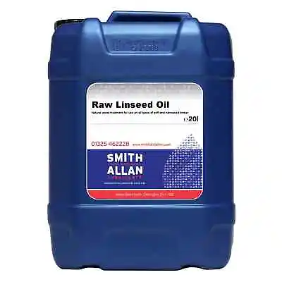 Raw Linseed Oil Wood Treatment 20 Litre 20L • £74.99