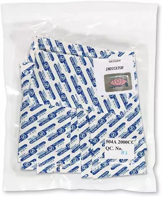 OxyFree 2000cc Oxygen Absorbers - Pack Of 10 Oxygen Absorbers Total • $26.77