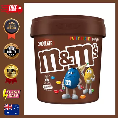 M&M's Milk Chocolate Snack And Share Party Bucket 640g |AU| Free Shipping • $17