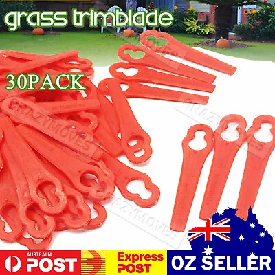 Up To 90pcs Plastic Grass Trimmer Blade For Ozito Kuller Bosh Garden Lawn VIC • $7.93