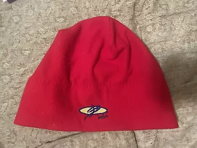 Vintage Bula Red Ski Cap Stretchable Made In USA • $11.99