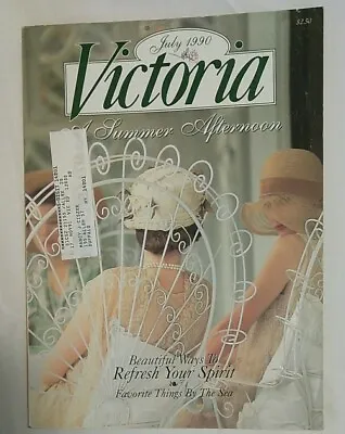 Victoria Magazine July  1990 • $9.99