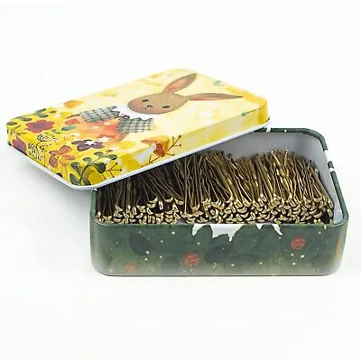 	Mini Bobby Pins Blonde With Cute Case 200 CT 1.38 Inch Small Hair Bobby Pins	 • $12.67