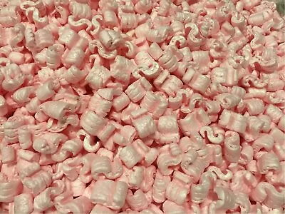 Packing Peanuts Shipping Anti Static Loose Fill 120 Gallons 16 Cubic Feet Pink • $79.95