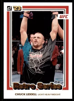 2023 Donruss UFC Retro Series #7 Chuck Liddell • $1.24