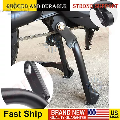 Motorcycle Scooter Double Foot Center Side Stand Parking Leg Kickstand Bracket • $32.58