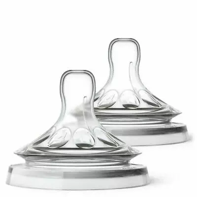 Philips Avent Natural 2. 0 Teat Fast Flow For 6 Months+ - Set Of 2 Units • $58.92