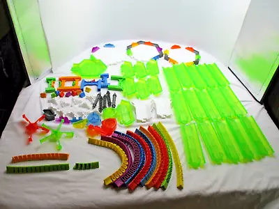 $45 • Buy Hexbug Nano Habitat Lot Includes Glow In The Dark & More LOOK! Almost 100 Pcs