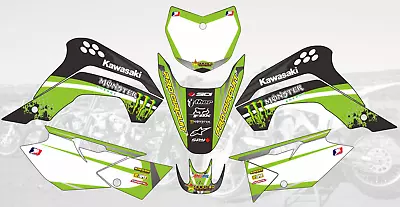 7084 Mx Motocross Graphics Decals Stickers For Kawasaki Klx140 2008-2018 • $79