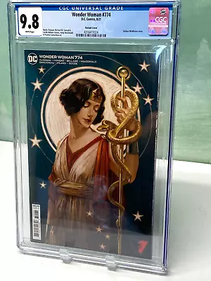 8/2021 Wonder Woman #774 Variant D.C. Comics CGC 9.8 White Pages • $22.36