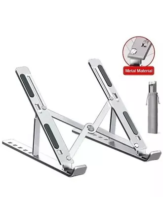 Dodocool Portable Laptop Stand Adjustable Aluminum Laptop Computer Stand • £6.99