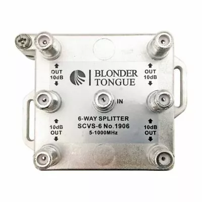 Blonder Tongue Scvs-6 6 Way 1ghz Vertical Splitter • $7.99