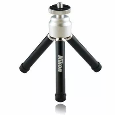$20.95 • Buy Genuine Nikon Mini Tabletop Tripod F/ Canon Sony Pentax