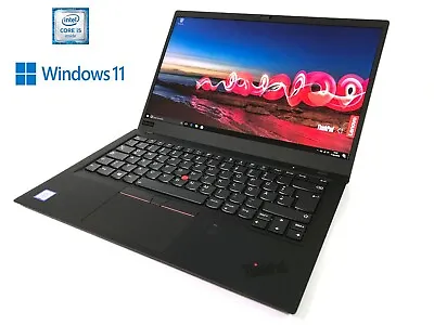 Lenovo ThinkPad X1 Carbon 6th Gen Touchscreen Core I5 8250U 8GB 256GB SSD • $449
