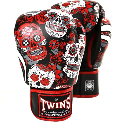 Boxing Gloves Twins Special FBGV-53 Red Fancy • $150