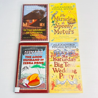 $26.99 • Buy 4 X The No 1 Ladies Detective Agency Hardcover Book Alexander McCall Smith Lot