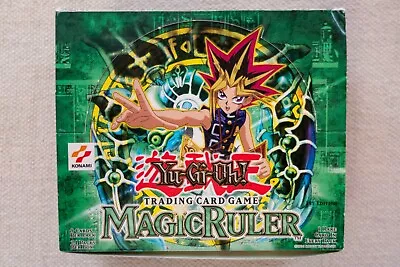 YuGiOh Magic Ruler 1st Edition EMPTY Booster Box - No Cards - No Packs • $65