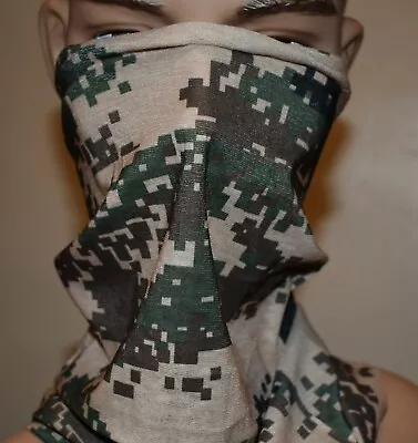 Multifunctional Head Digital Camouflage   Scarf  Face Mask Yoga Headband • $5.99