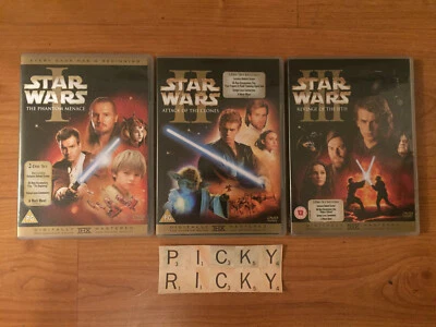 £3.29 • Buy Star Wars - The Prequel Trilogy DVD Collection