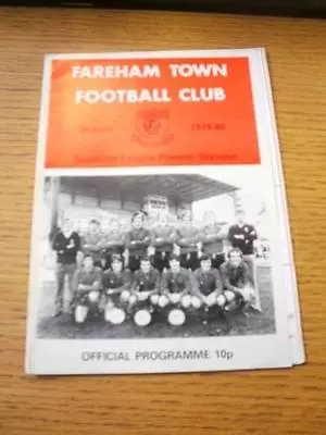 05/01/1980 Fareham Town V Folkestone And Shepway  . No Obvious Faults Unless De • £3.99