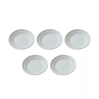  5 PCS Food Tray Oven Baking Dinnerware Microwave Special Purpose Plate Round • £15.88