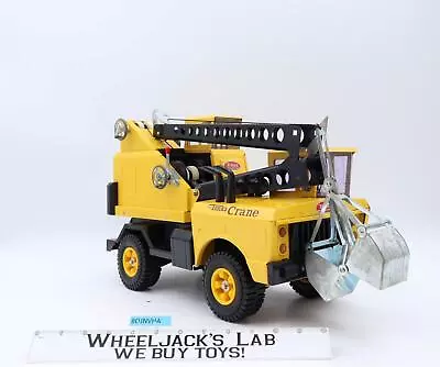 Mighty Tonka Crane Truck Tonka U.S.A. 60's/70's Pressed Steel Vintage Figure • $162.93